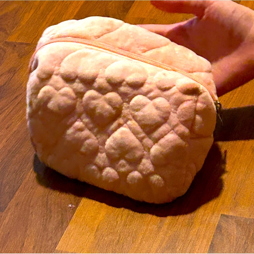 Makeup bag/heart design